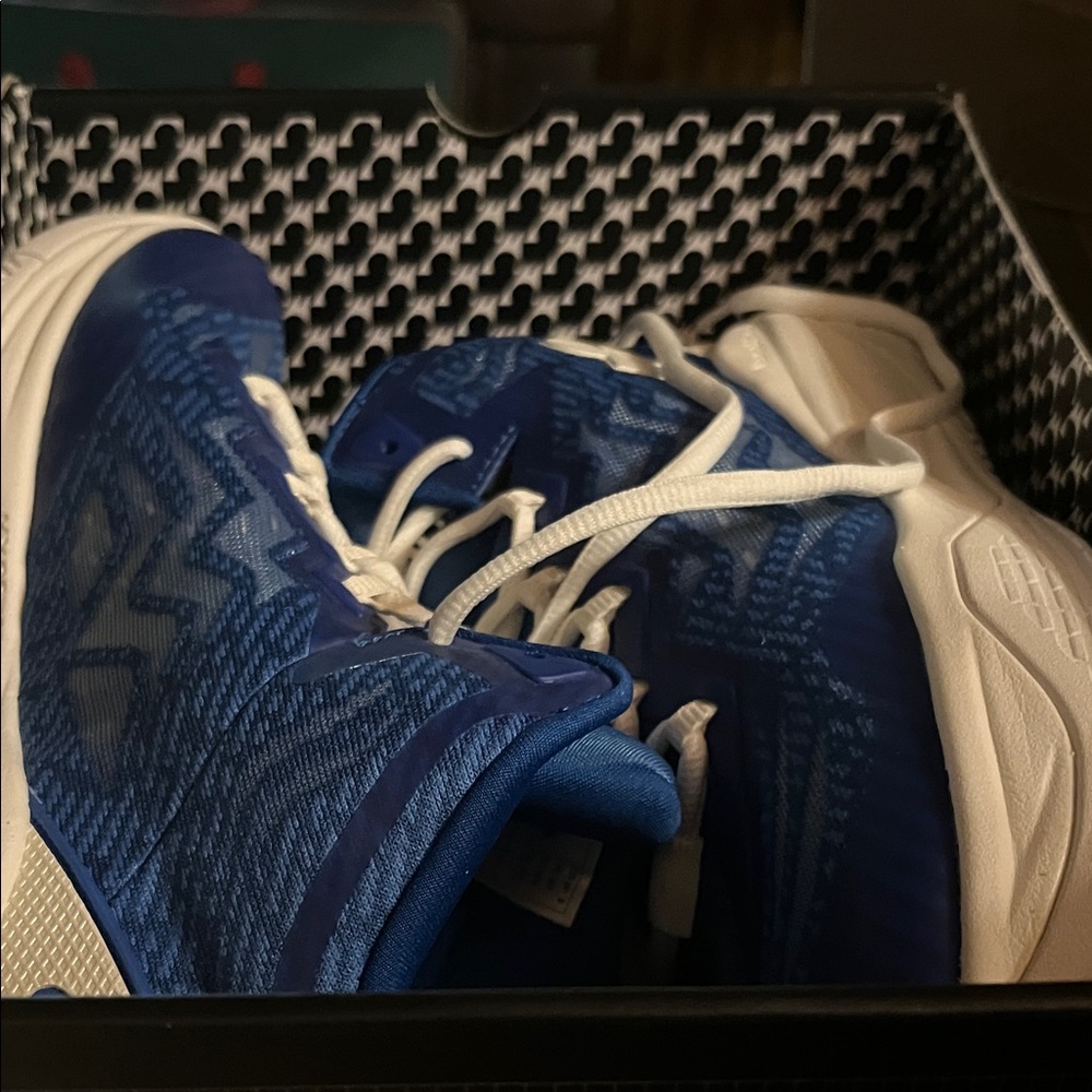 Blue Athletic Shoes Moolah